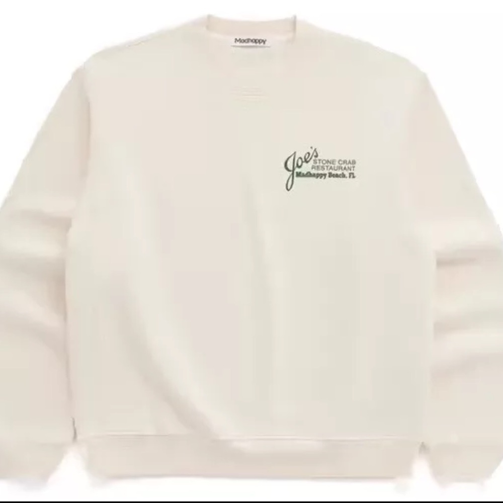 Joe’s Stone Crab x Madhappy sweatshirt